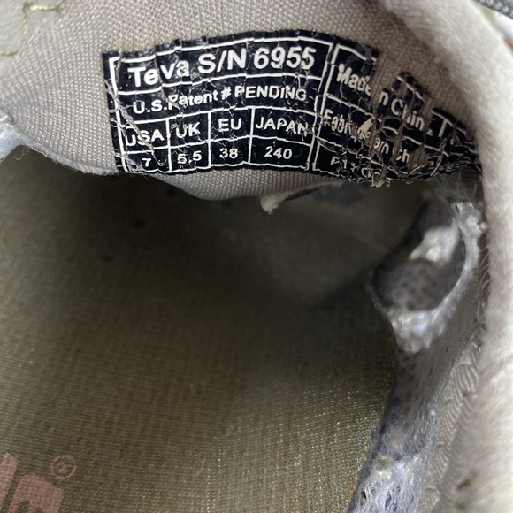 Teva Sunkosi Water Shoes Women's Outdoor Shoes Green and Gray - Picture 7 of 7